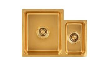 Clearwater Salsa Stainless steel 1.5 bowl Inset or Undermount Kitchen Sink