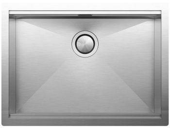 Clearwater Stark Brushed Stainless steel 600 mm Inset or Undermount Kitchen Sink