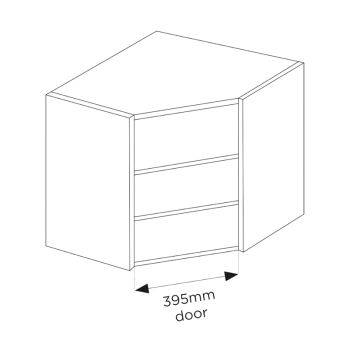Splay Corner Wall Unit