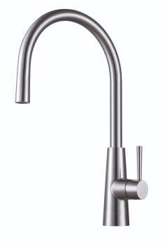 Clearwater Titania, Single Lever, Swan Neck, Kitchen Mixer Tap