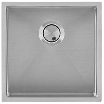 Clearwater Volta Brushed Stainless steel 400 mm Inset or Undermount Kitchen Sink