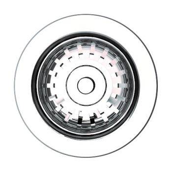 Clearwater 90mm Strainer Waste with Overflow