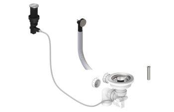 Clearwater Presto Single Bowl Button Waste Kit