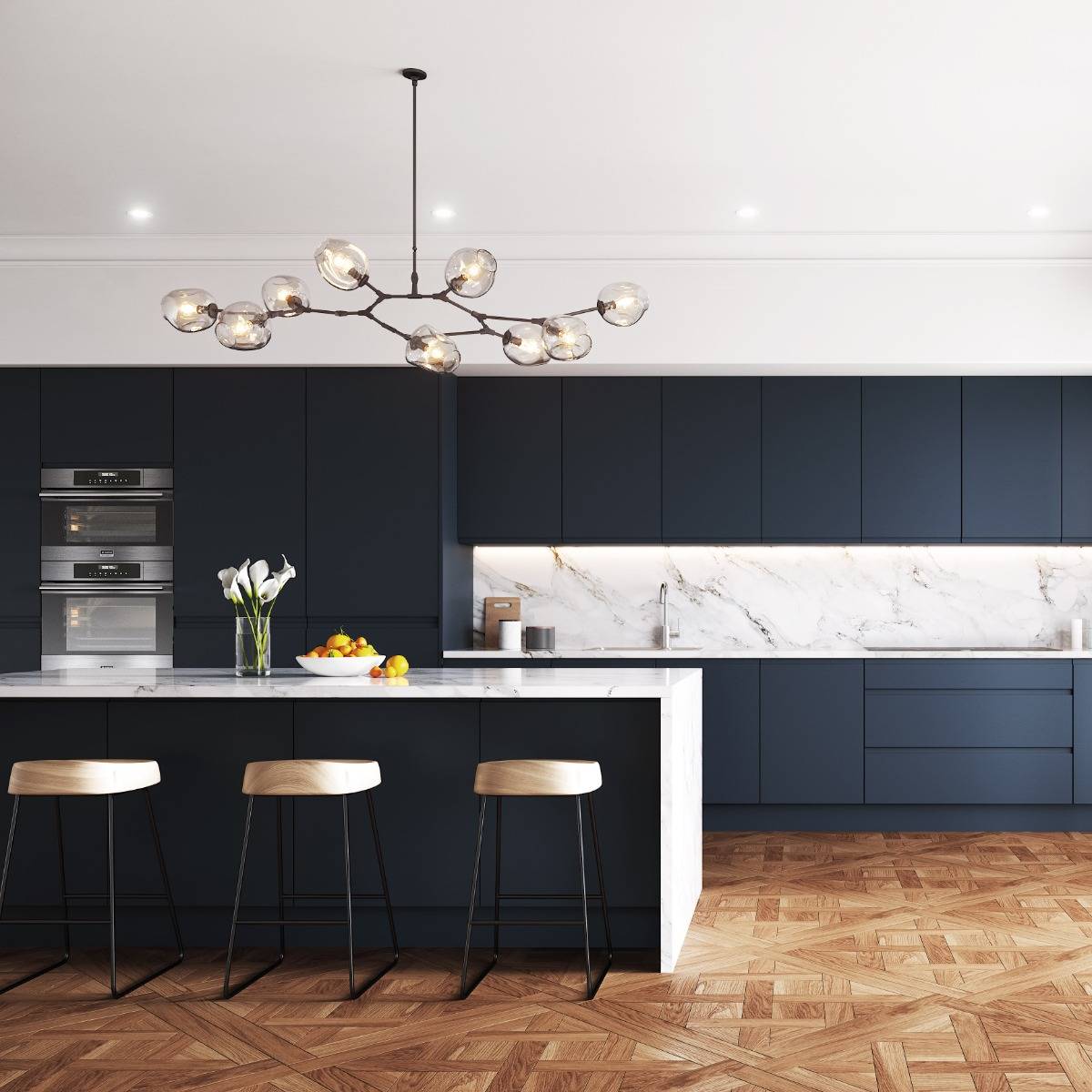 Handleless kitchen