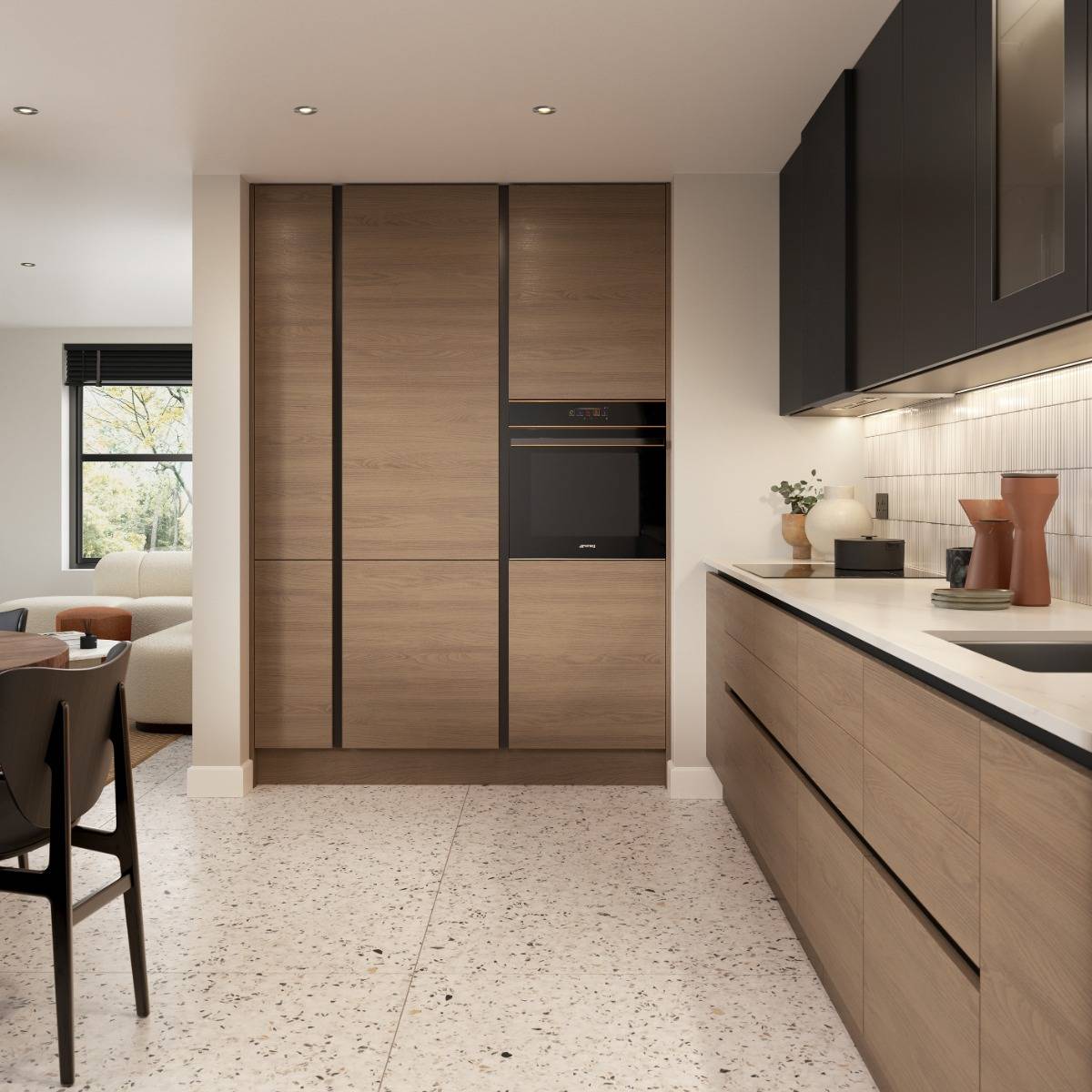 Slab kitchen