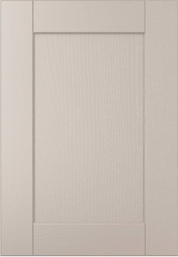 Shaker door in Cashmere