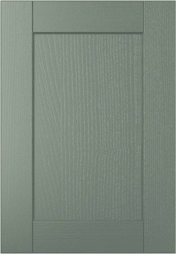 Shaker door in Reed Green